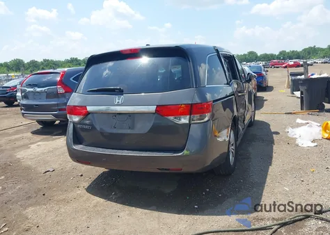 2015 Honda Odyssey Ex-L z USA, uszkodzony, nr VIN 5FNRL5H66FB012538